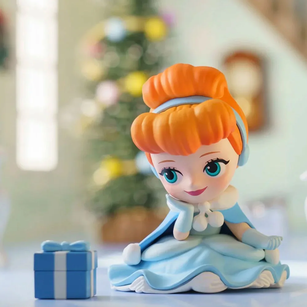 ديزني خرافة سندريلا ألعاب شخصيات الحركة ديزني الأميرة سندريلا هدايا الشتاء أنيمي الشكل الدمى هدايا عيد ميلاد الفتيات