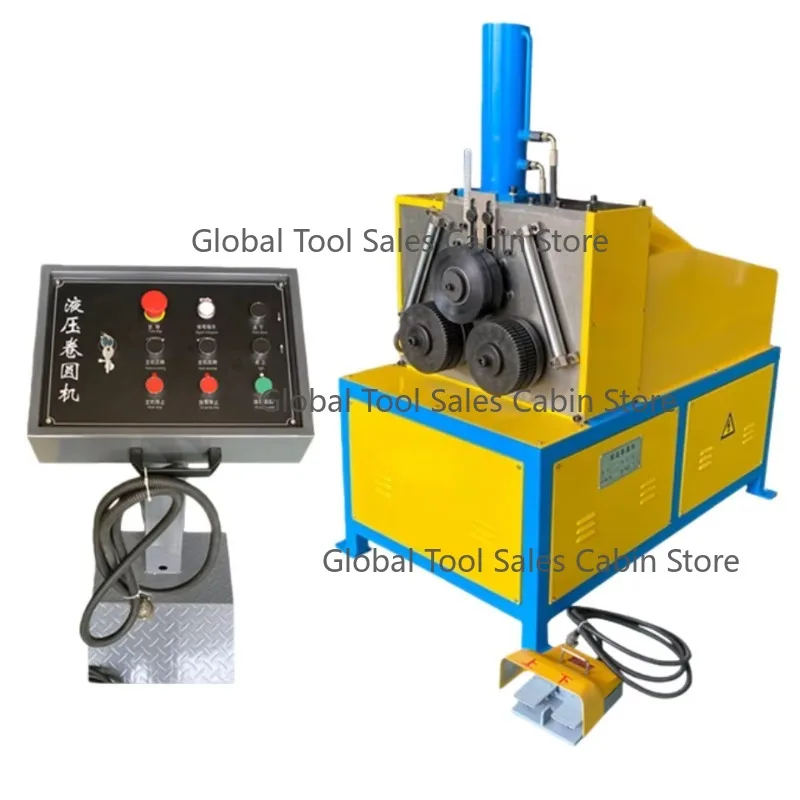 JY-50 Mechanical Electric Angle Iron Roll Bender Crimping Machine for Stainless Steel Angle Steel Rolling Hot Sale