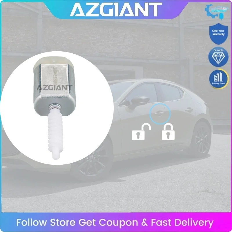 

AZGIANT for 2019-2021 Mazda 3 Side Door Lock Actuator Repair 4-Door Universal Motor Replace Low Cost DIY Upgrade