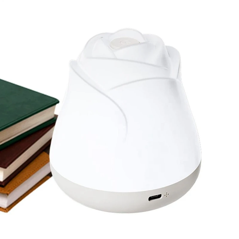 BAAG-Rose veilleuse LED lampe de Table fleur lampe enfants veilleuse éclairage à la maison décoration