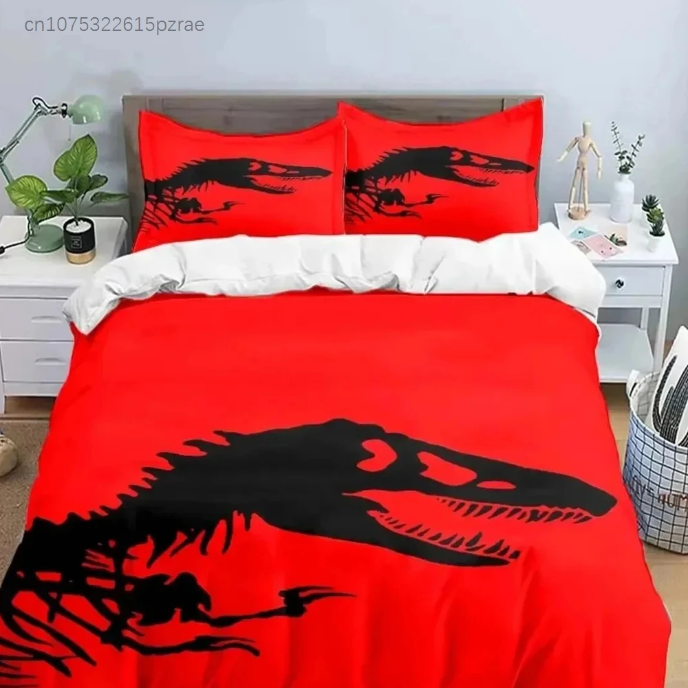 Fashion 3D Dinosaur J-Jurassic Park Print Bedding Sets Bed Supplies Set Duvet Cover Bed Comforter Set Bedding Set Luxury Gift