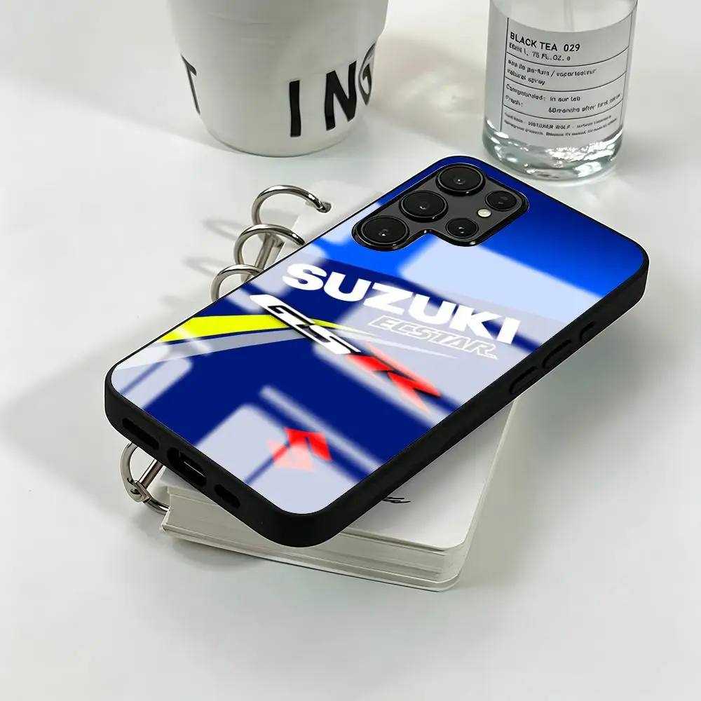 Supercar Suzuki-Now logo Phone Case For Samsung S26 S25 S24 S23 S22 S21 S20 Plus Ultra Note20 Glass Magnetic Case view 3