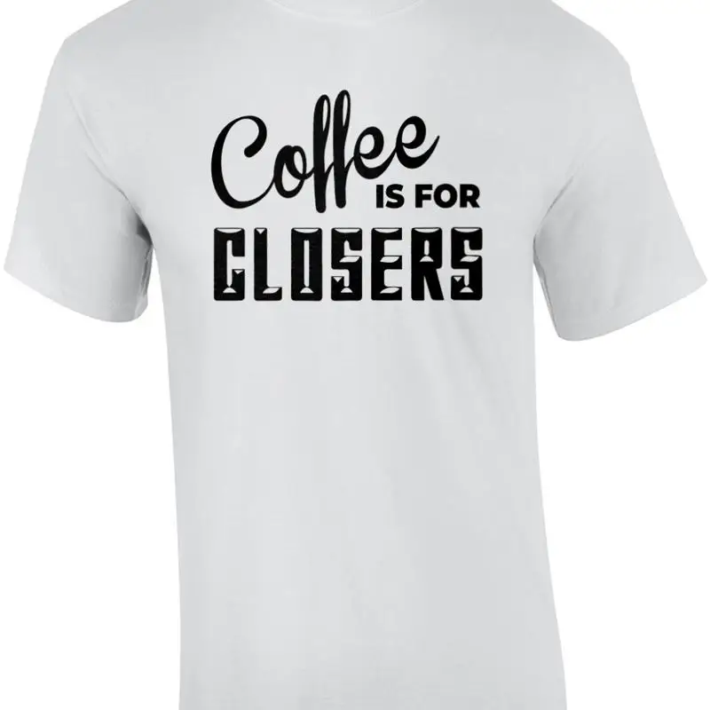 Camiseta del café es para cierres Glengarry Glen Ross de los años 90