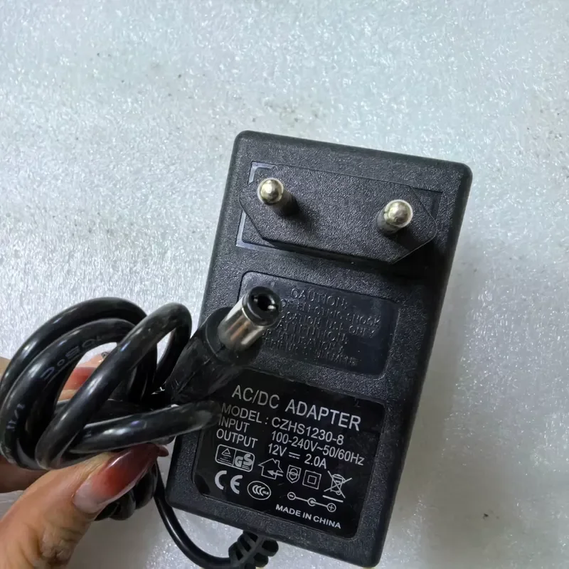 for CZHS1230-8 Power Adapter 12V 2A Output Input 100V AC DC Switching Power Supply Charger for Electronic Devices Universal