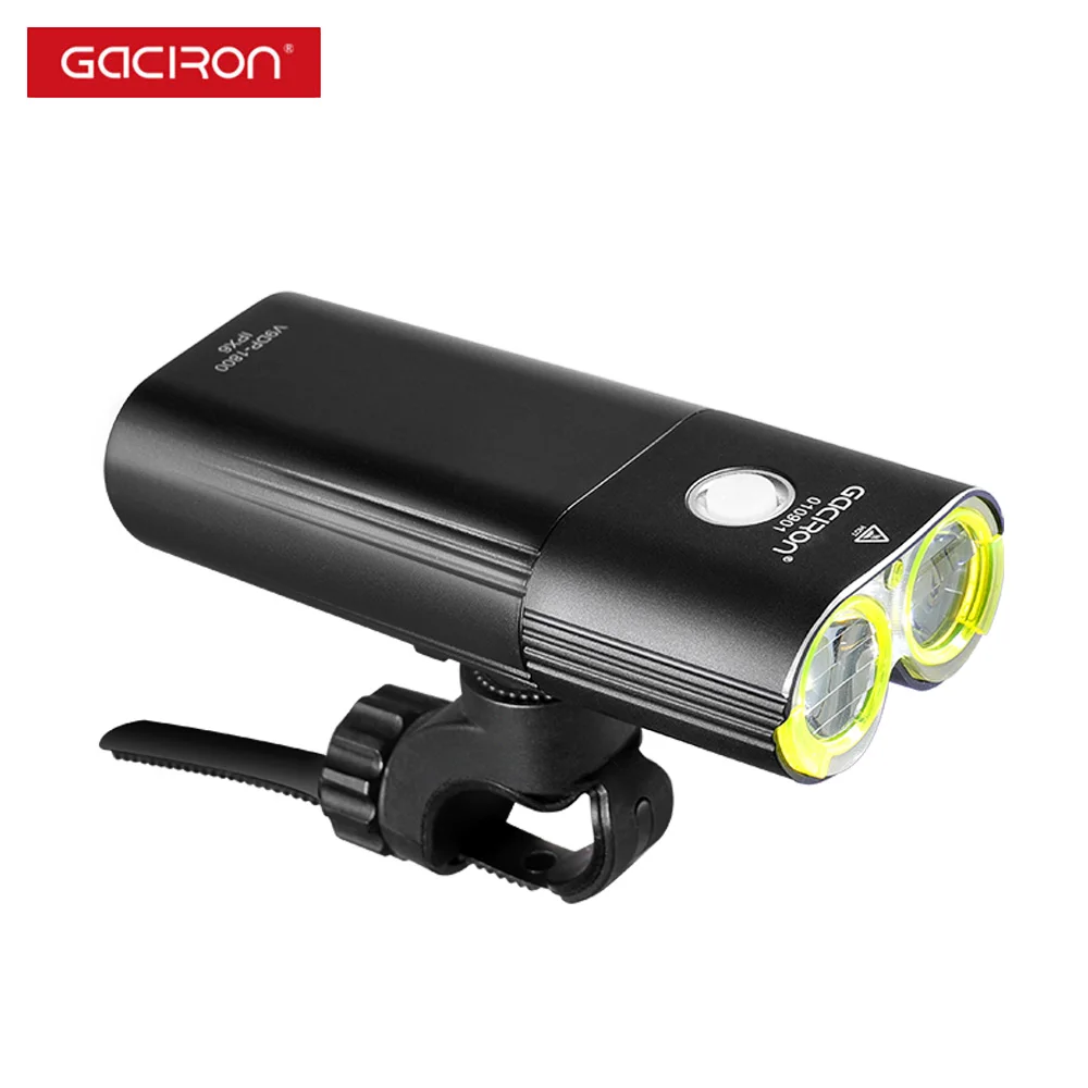 AliExpress GaCIROn Gaciron Bicycle Headlights Best Bright Bike Front Lights Rechargeable Waterproof Cycling Lamp Fits