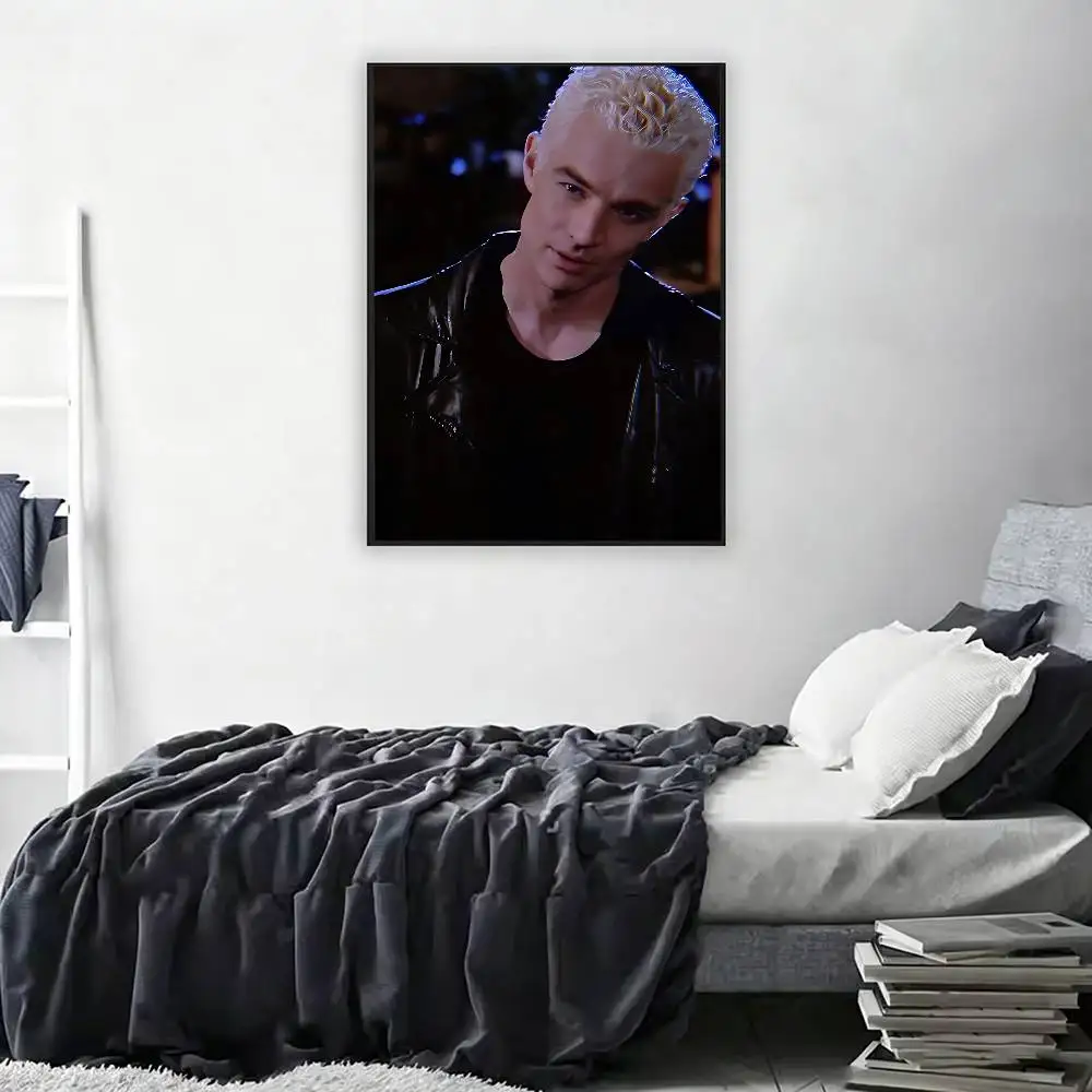 J-James Marsters Spike Buffy Retro Fashion Pictorial Poster Sticky Poster Paper Sticker DIY Room Bar Cafe Wall Decor Gift