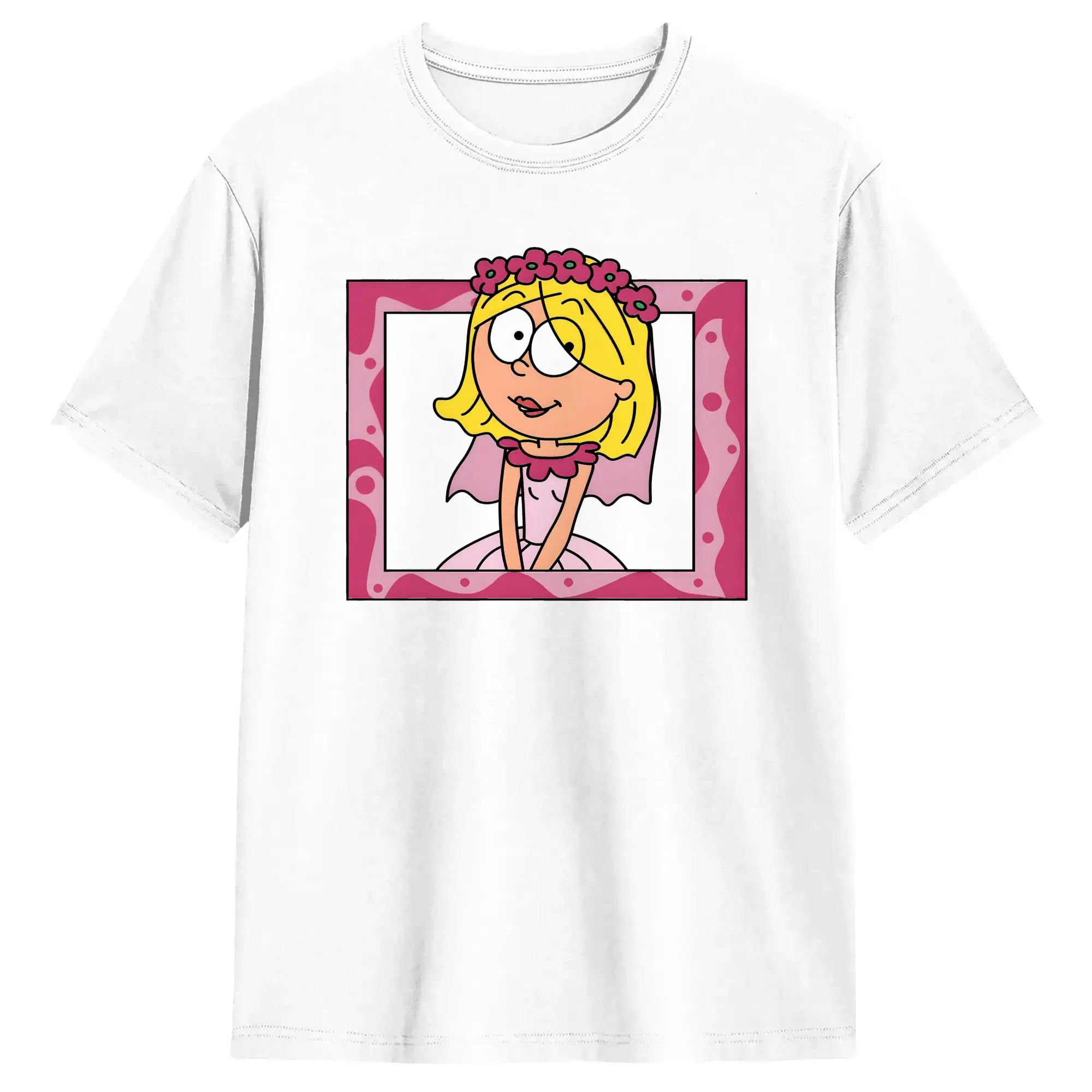 Men T-Shirts Lizzies McGuires Funny Pure Cotton Tees Short Sleeve Lizzie  T Shirt Crew Neck Clothes Unique