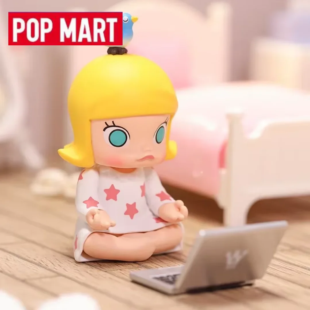 

Коллекционная фигурка Pop Mart из серии «Утомительный день с Молли» — милый аниме-персонаж, украшение для рабочего стола, оригинальная кукла Молли, подарок