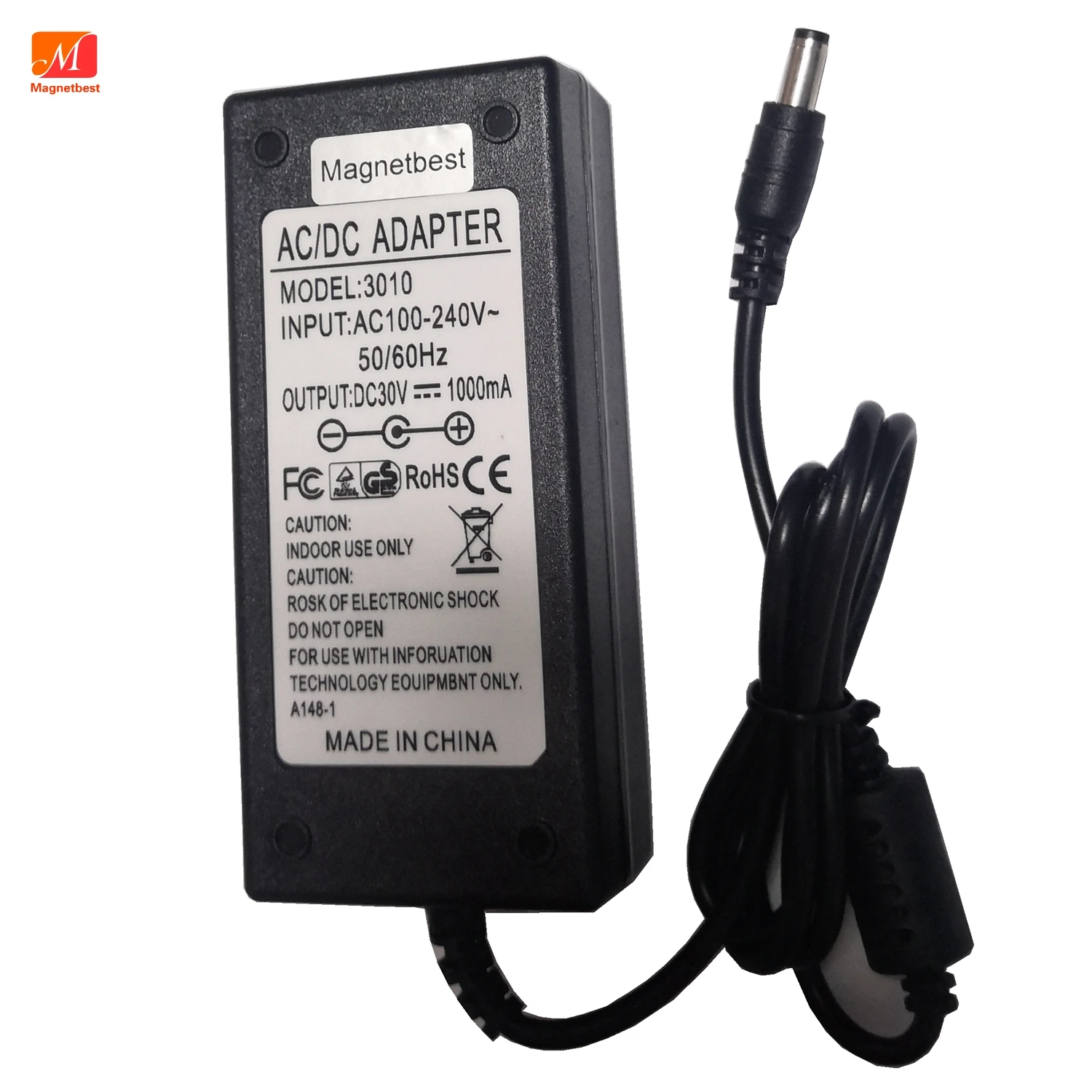 30V 1A 1000mA AC DC Adapter 30V1A 30W Universal Switching Power Supply Charger