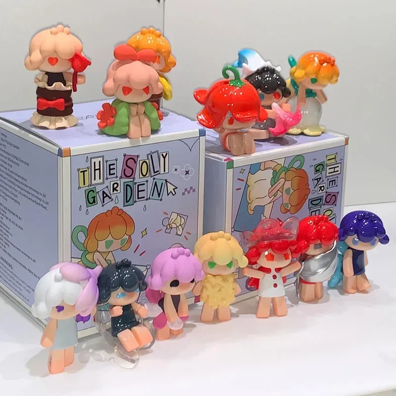 Heyone-SOLY-MINI Blind Box Toys, Personalidade Completa, Série Grânulo Adorável 2, Figurinhas Anime, Bonecas de Mesa, Modelo Meninas Presente