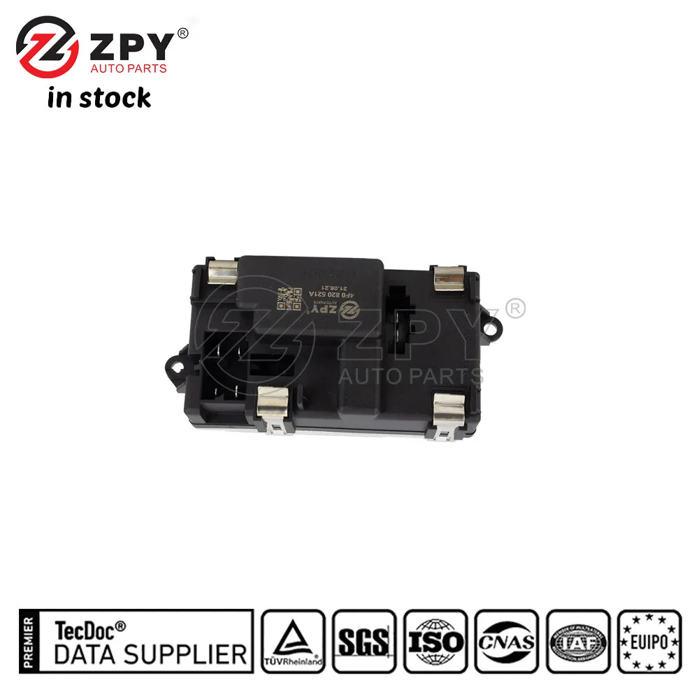 

ZPY Blower Motor Resistor Module For Audi A6 QuattroR8 S6 4F0820521A