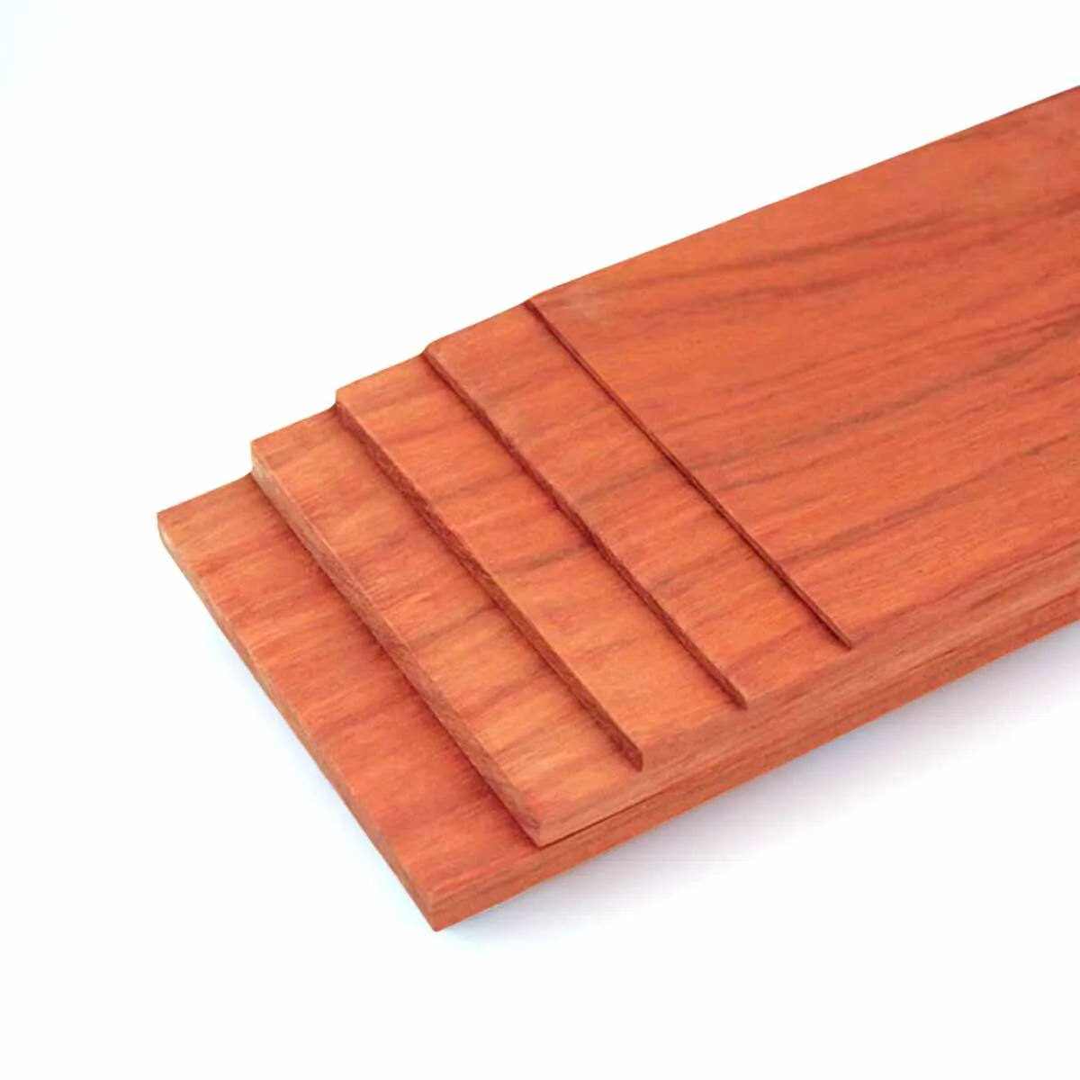 خشب الورد الأحمر الأفريقي لوح خشبي رقيق خشب متين رقاقة الخشب الأحمر اليدوية لتقوم بها بنفسك صندوق صنع المواد الخشب الطبيعي #4