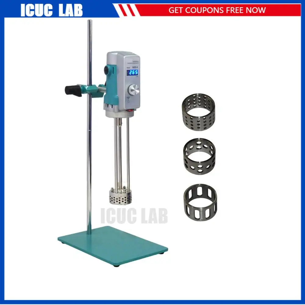 Cosmetic Cream Homogenizer Mixer Laboratory High Shear Emulsifier Mixing Machine AE500S-H