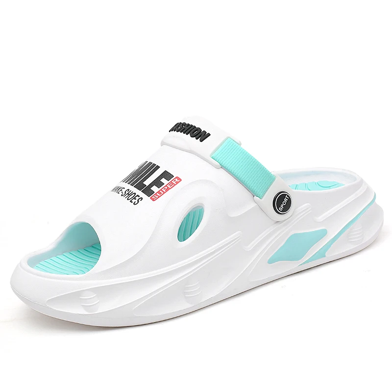 

Men's and women's casual shoes, summer family bathroom slippers, sandals, couple beach light, fashionable and casual shoes