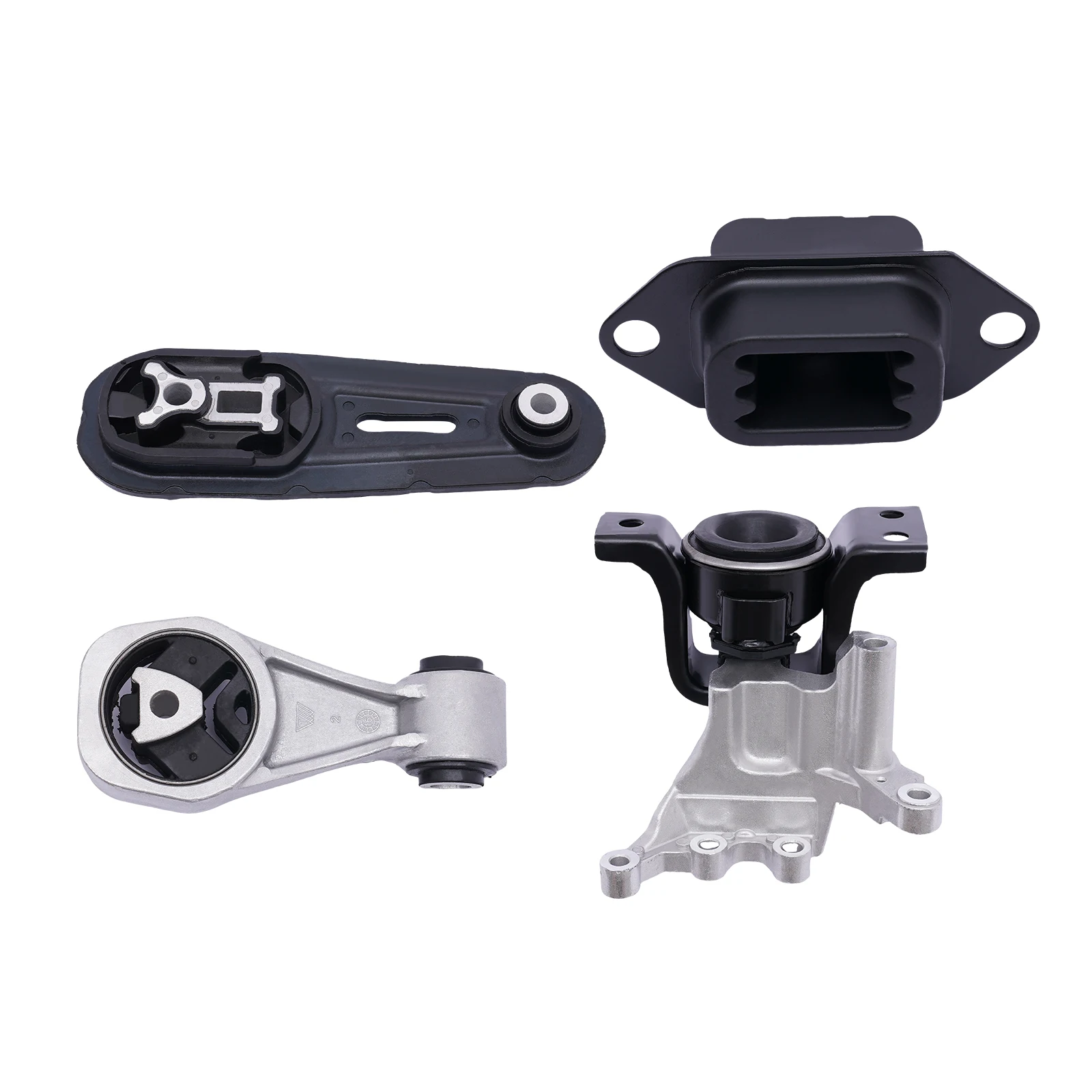 4pcs Engine Motor & Trans Mount Bracket Kit For Nissan Sentra 1.8L 2013 2014 2015 2016 2017