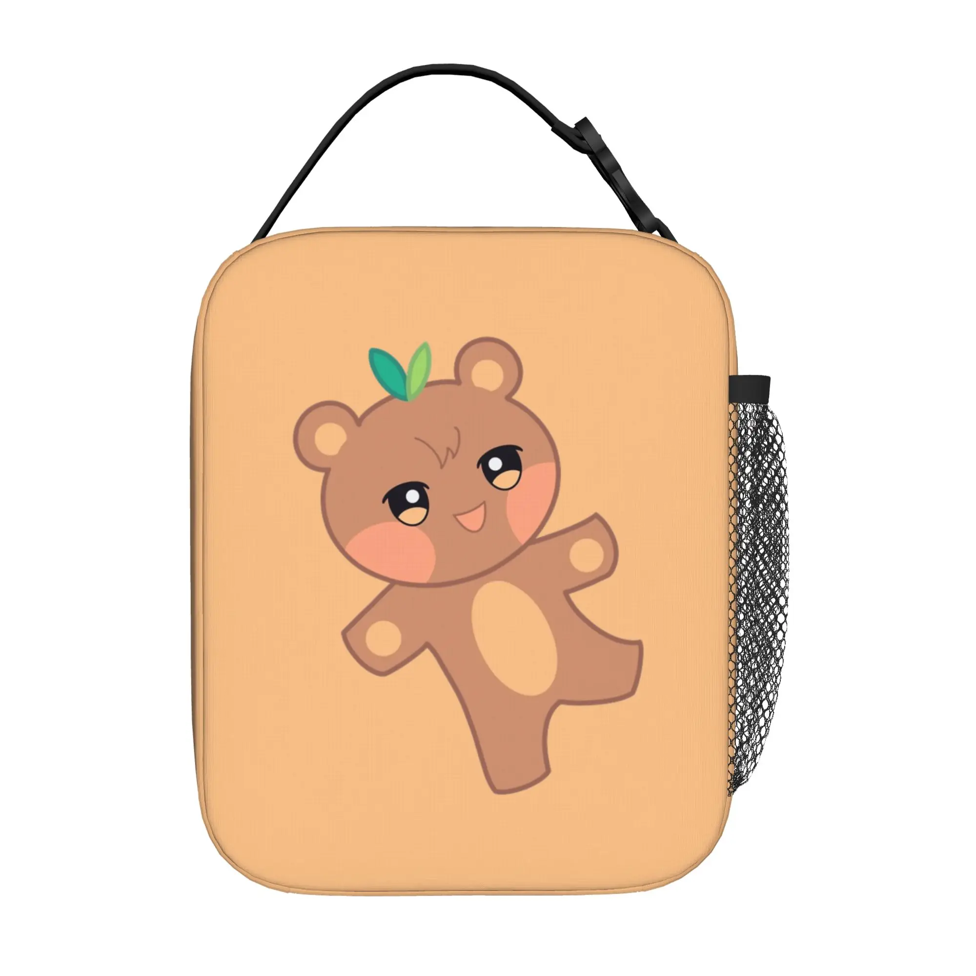 Kpop Boy Group A-Ateez Thermal Insulated Lunch Bags for Travel  Portable Bento Box Thermal Cooler Lunch Boxes