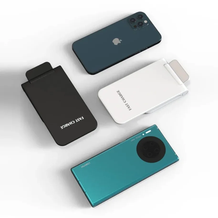 VIKEFON 65 واط شاحن لاسلكي حامل الوسادة آيفون 17-12 برو X XS ماكس XR 8 سامسونج Xiaomi التعريفي قاعدة شحن سريعة