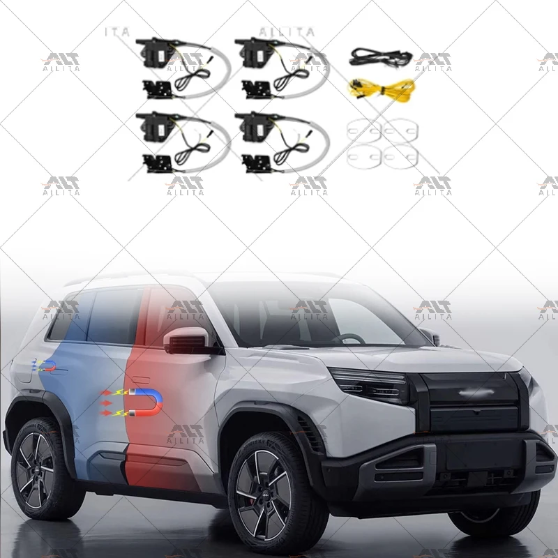 

Car Door Soft Close Electric Suction Cup Lock Door Smart Electric Suction Door For BYD Leopard 3 Titanium Accessories