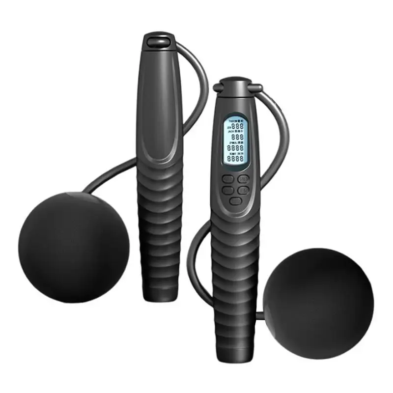 

Скакалка со счетчиком Регулируемая Строительная веревка без спутывания Скакалка для мужчин женщин детей Скакалка для быстрой скорости Скакалка для