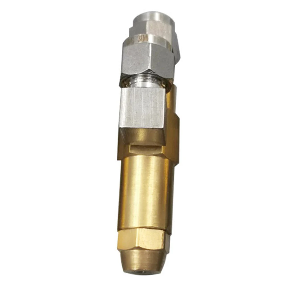 Waste Oil Burner Nozzle Siphon Oil Fuel Nozzle Air Atomizing Sprayer Nozzle 1.0mm/1.5mm/2.0mm Burner Accessories