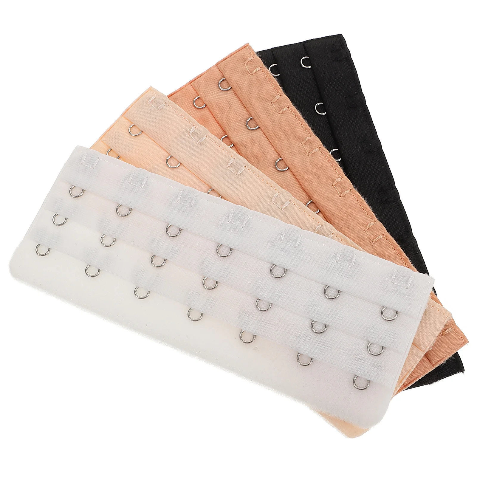 4 قطعة تمديدات حمالة الصدر 7 خطاف أشرطة تمديد مرنة مريحة للتنفس بالإضافة إلى حجم مشد موسع حمالة الصدر تمديد