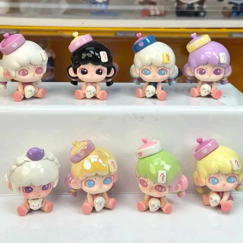 لانسى لولو تخصيص الألوان صندوق أعمى صغير دمية مجموعة الحلي اليدوية العصرية Kawaii مفاجأة هدية لطيف سلسلة تحصيل اللعب