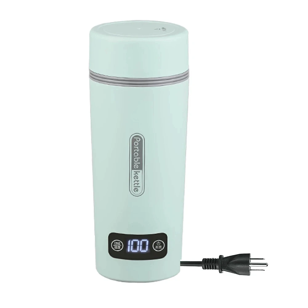 

350ML Electric Heating Watercup With 4 Sections Temperature Control 110V/220V Portable Touch Travel Tea Kettle For Boiling Water