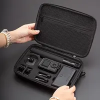 Estuche rígido para cámara de acción, estuche de transporte impermeable a prueba de golpes, estuche de almacenamiento multifuncional para cámara para DJI OSMO Action 5 PRO