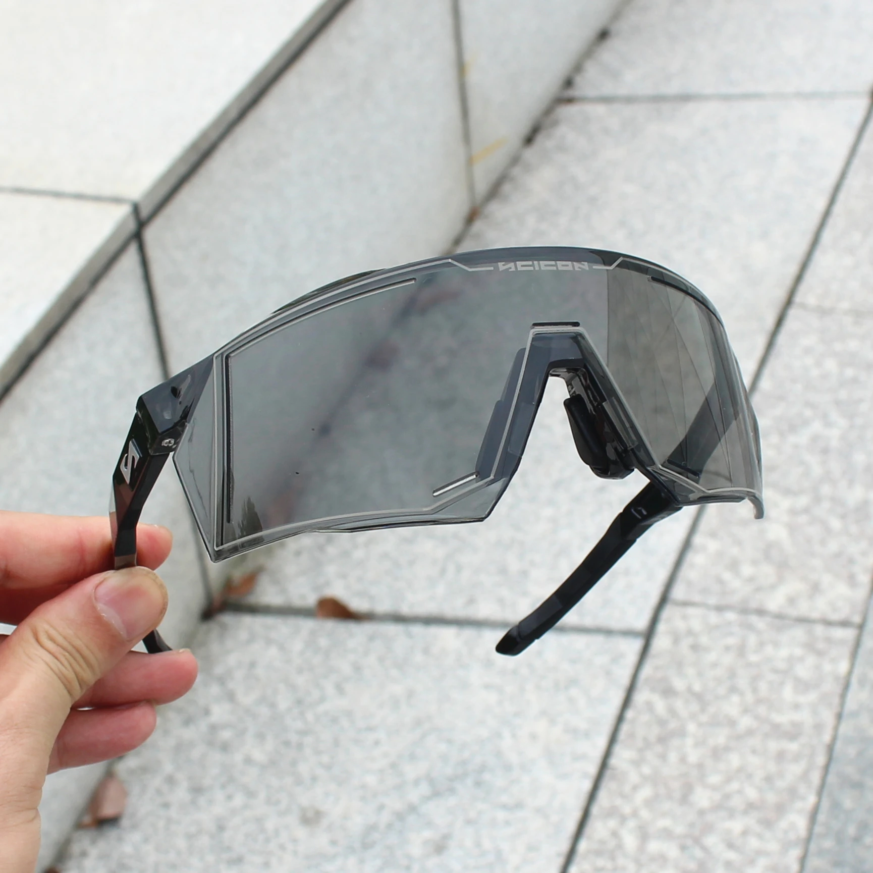 AEROSTORM UV400 Radsport-Sonnenbrille Outdoor-Sport Herren MTB Rennrad-Brille Damen-Schutzbrille zum Radfahren – Detail 18