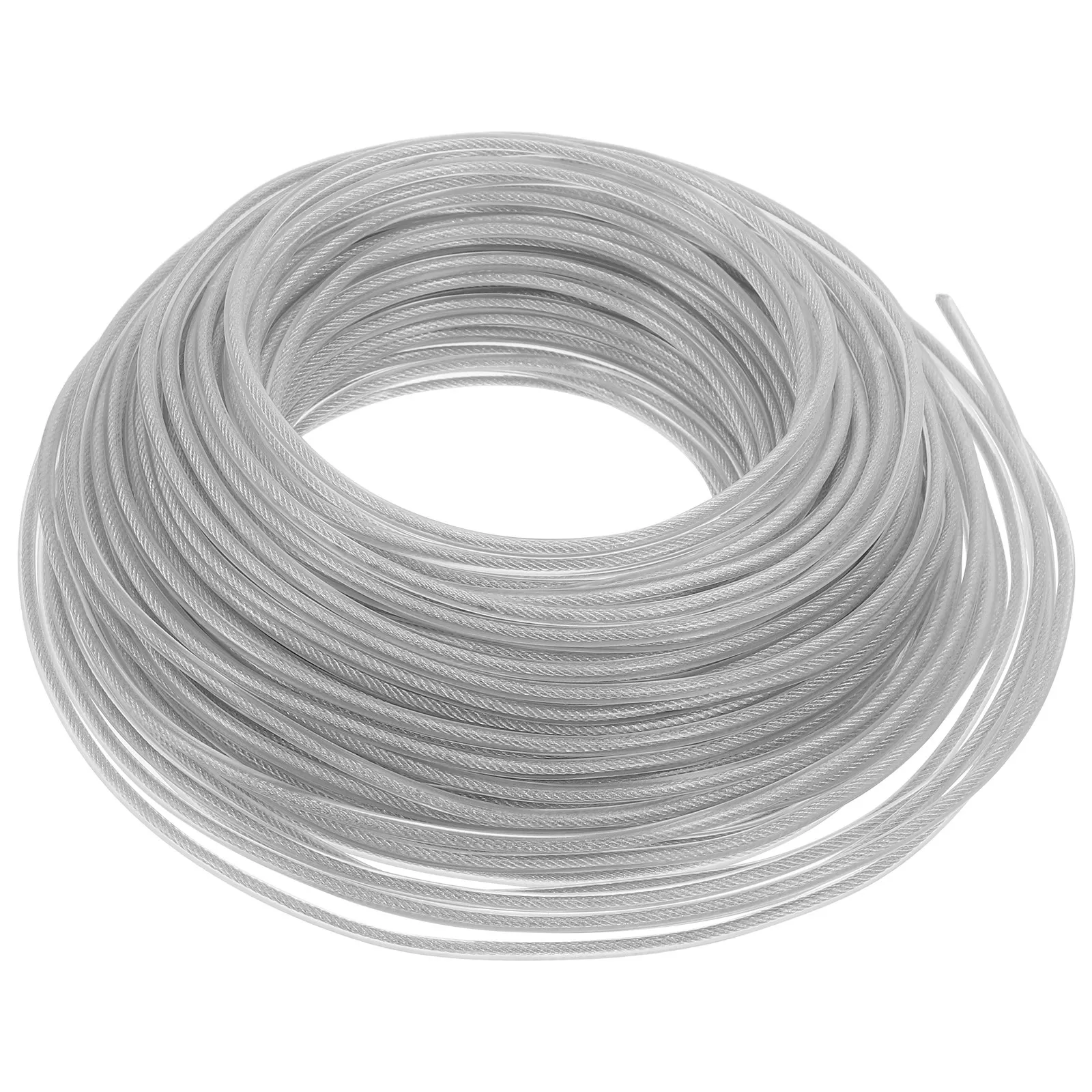 

Heavy Duty Nylon Steel Trimmer Line Replacement 3mmx40m Round Shape Garden Yard Lawn Mower Accessories Park Trimming Cord Rope