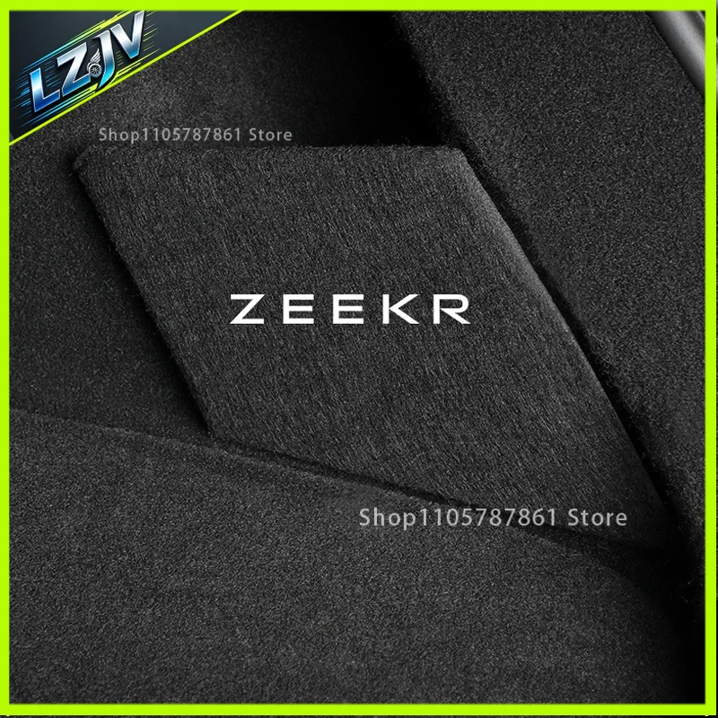 For Zeekr X 2023 2024 2025 Rear Spare Compartment Partition Rear Trunk Storage Box Extreme Interior Modification Accessories