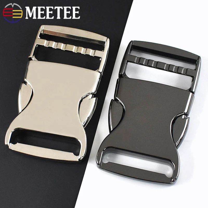 

2/5Pcs Metal Buckles 20-38mm Side Release Buckle Backpack Strap Clasp Belt Dog Collar Webbing Hook DIY Bag Hardware Accessories