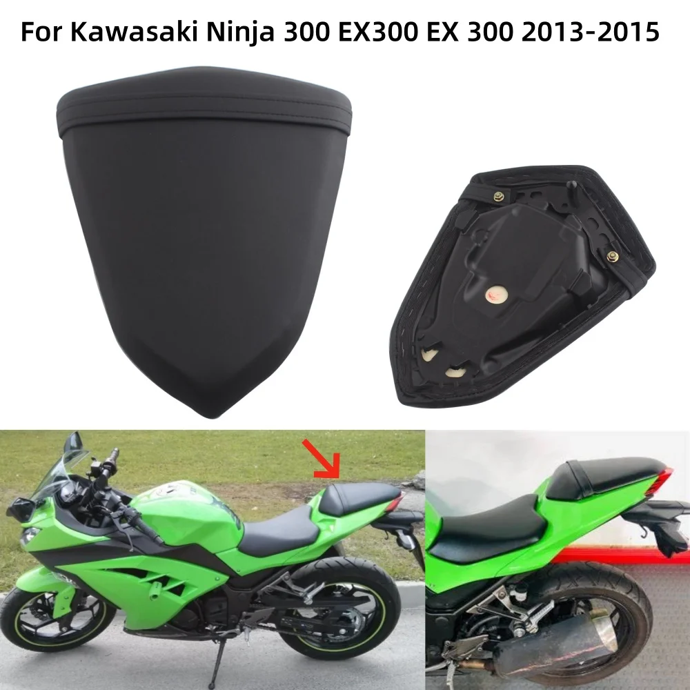 

Подушка заднего пассажирского сиденья мотоцикла, удобная мягкая подушка для Kawasaki Ninja 300 EX300 2013 2014 2015, аксессуары для мотоциклов