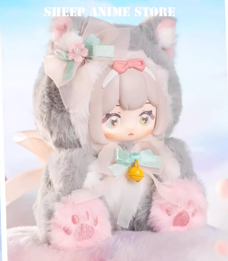 الأصلي Ninizee حديقة الشعر سلسلة صندوق أعمى اللعب الكرتون شخصيات كرتونية نموذج زخارف مكتب لعبة مفاجأة هدية Caja Ciega #5