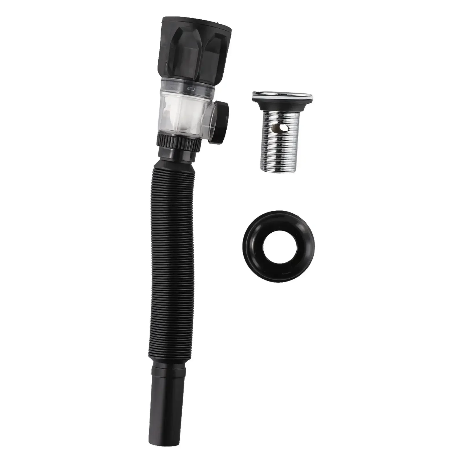 Deodorant Stainless Steel Washbasin Deodorant Drain Hose Drain Pipe Set Drain Pipe Installation Plastic Anti Insect