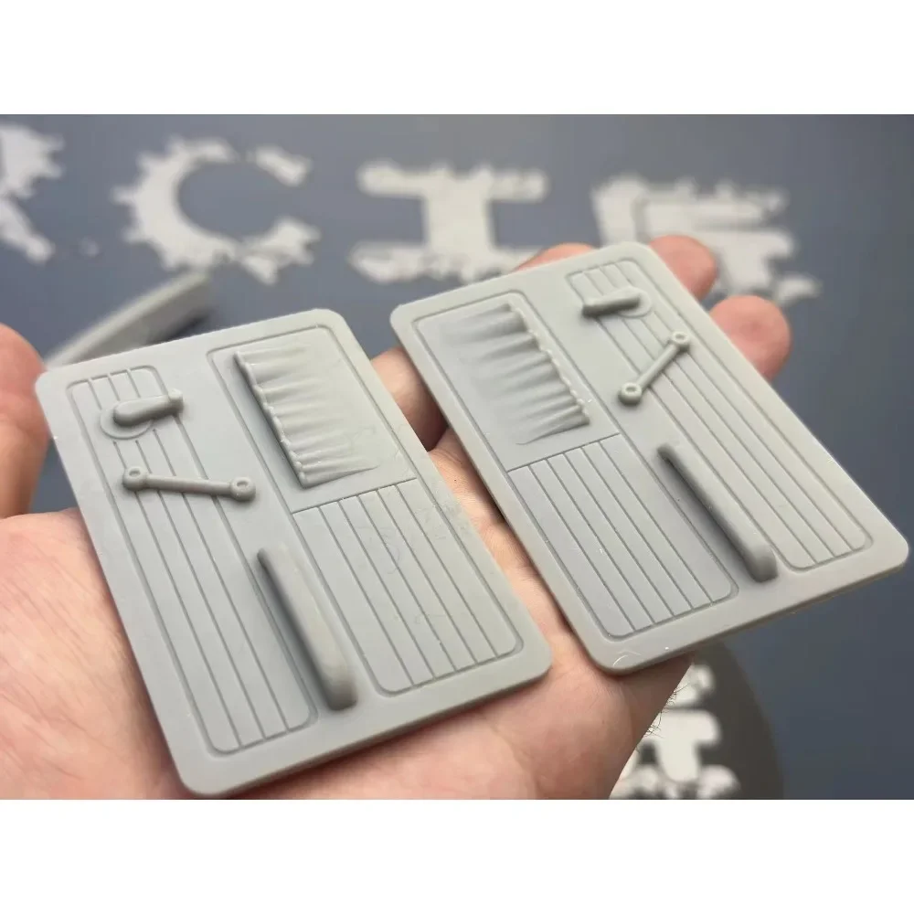 RC Simulated Center Console Instrument Board set for Tamiya Sand Scorcher 1/10 Waterproof Mood Parts custom size RC Accessories