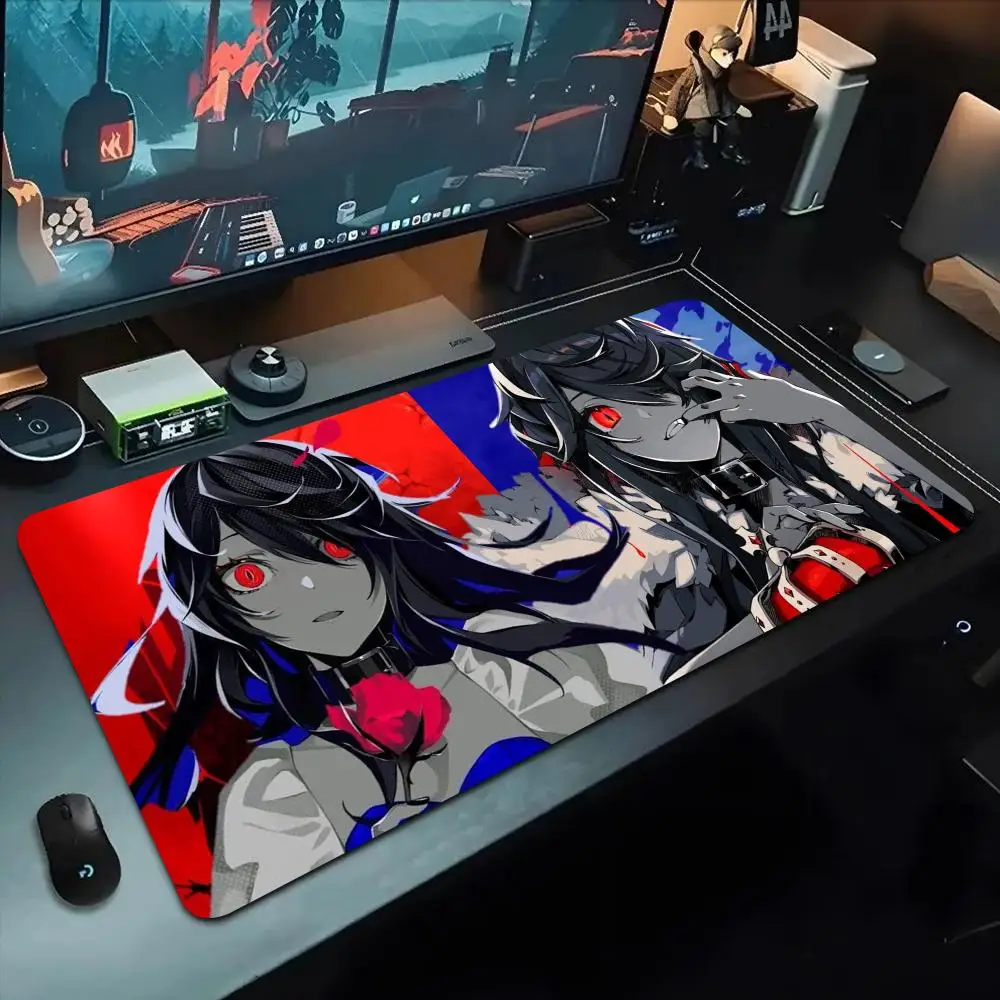 KING-Kanaria Mouse Pad 500X1000 mm Large Gaming Mousepad Gamer XL Rubber Otaku Keyboard Pad Laptop Desk Mat