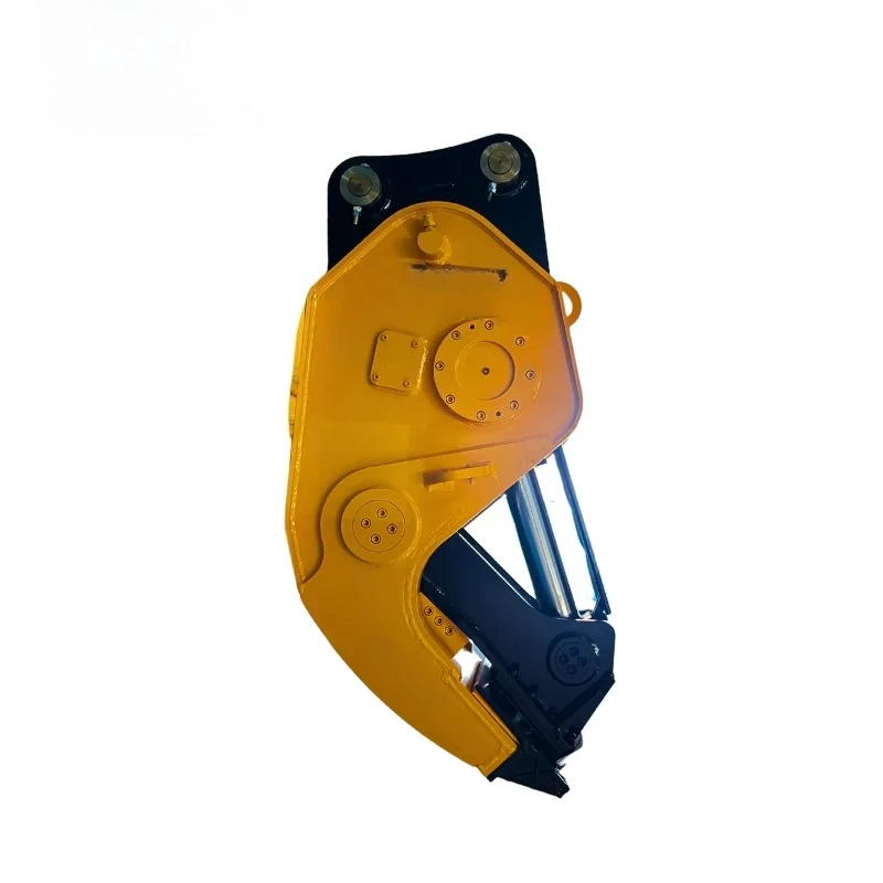 Non-rotating crusher tongs enable efficient continuous crushing, gripping and separation. Easy to operate