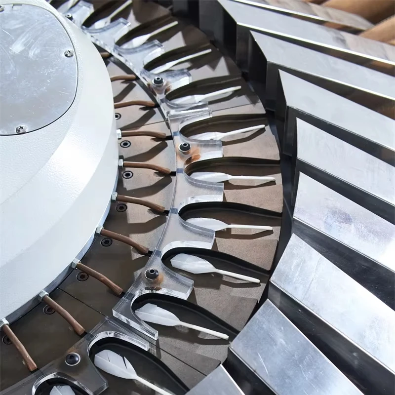 WUXING Производство машины для сортировки перьев для бадминтона и волана