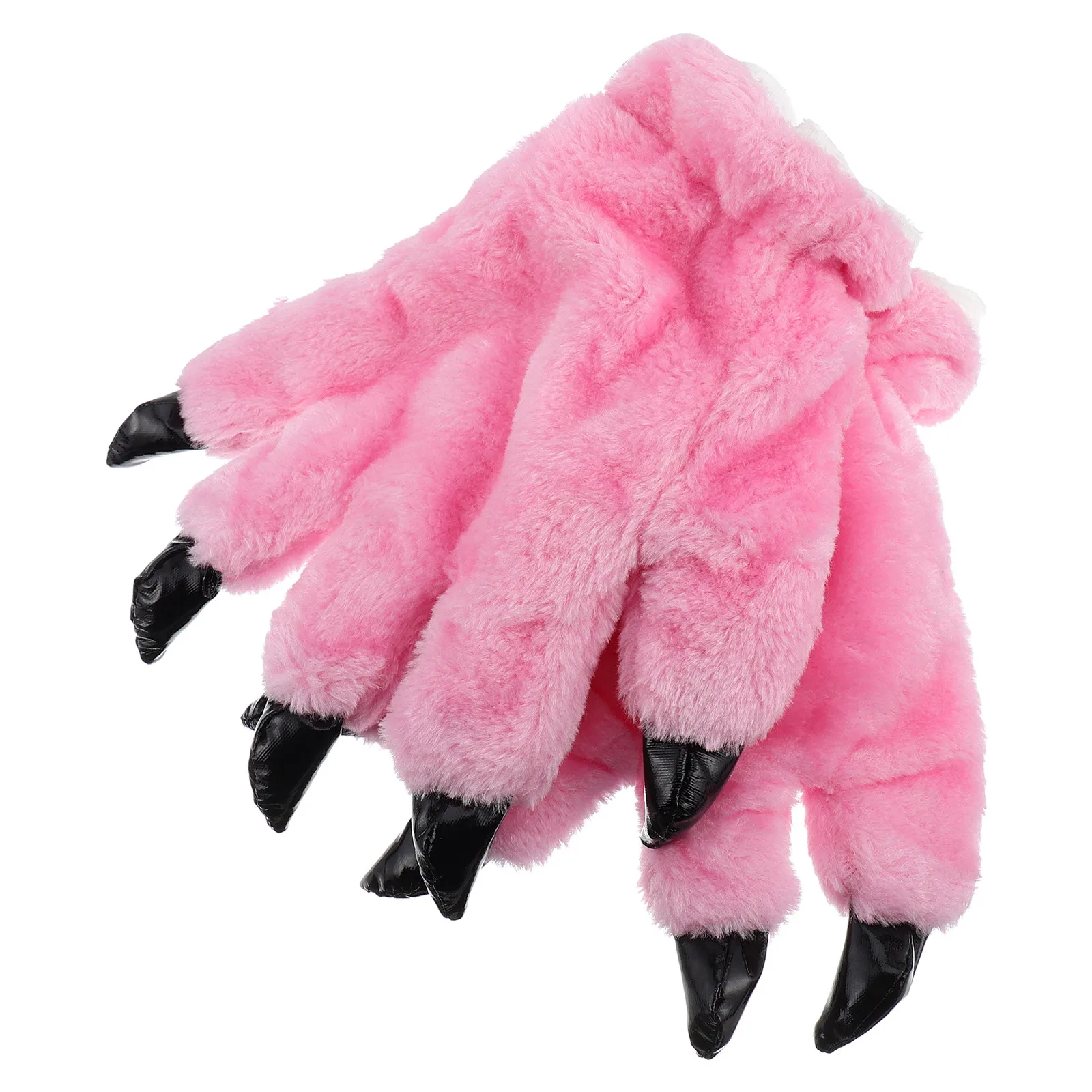 

1Pair Creative Cartoon Animal Palm Gloves Thick Warm Winter Role-Play Supplies Lovely Soft Gloves for Women Girls