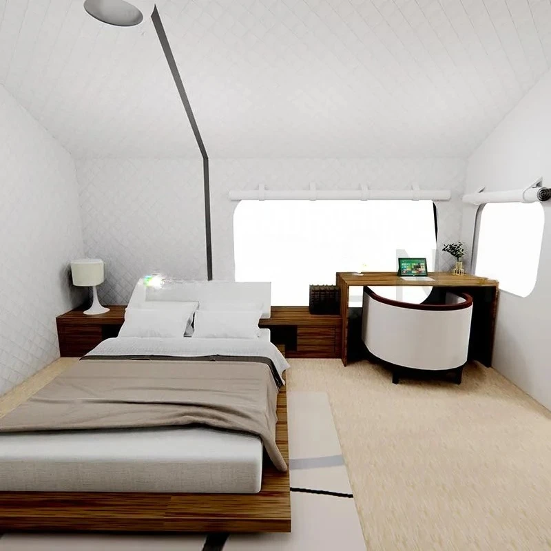 خيمة فاخرة للتخييم في السفاري في الهواء الطلق لودج الصحراء مخصصة المستوى 4 خيمة فاخرة مطلوبة في عطلة الإقامة الفاخرة #4