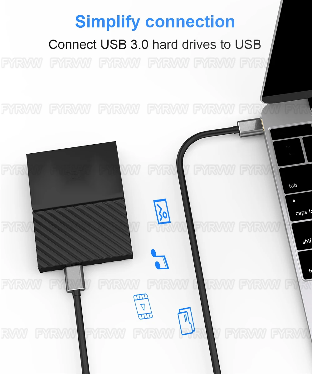 USB-Stecker auf USB-A-Kabel, USB 3.0, 5 Gbit/s, Typ-A-Stecker-Kabel, USB-Stecker auf Stecker, USB-Extender für Festplatte, TV-Box, USB-Kameras, DVD-Kabel – Detail 7
