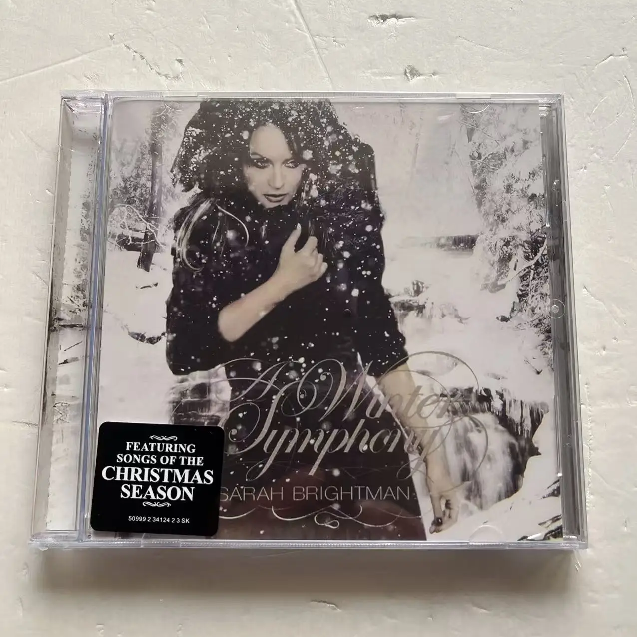 Pop sarah brightman música cd um álbum sinfonia de inverno ave maria gravação de música cosplay walkman carro soundtracks caixa festa música presente