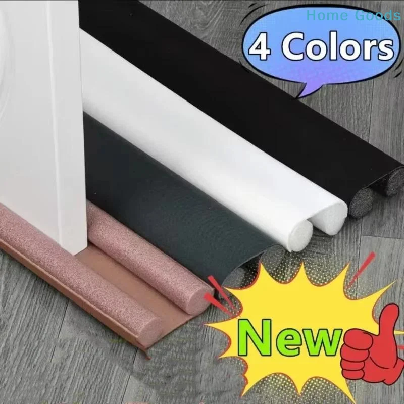1 Pack Flexible Under Door Draft Stopper Bottom Seal Strip Anti Cold  Blocker Thicker Sealing Strip Soundproof door sticker