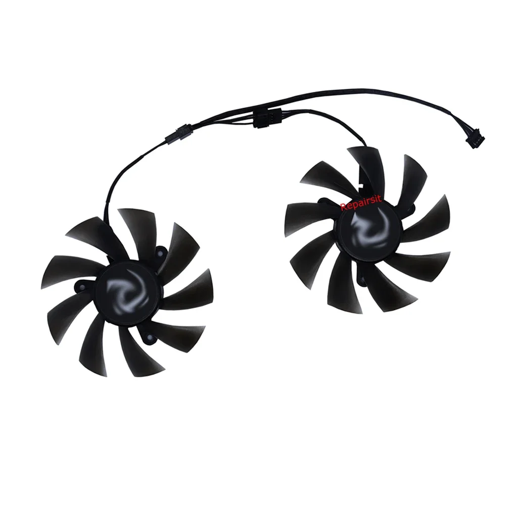 2Pcs/Set,GA92A2H,PLA09215B12H,GPU Video Card Fan,Graphics Cooler,For ELSA Radeon RX580 8GB RX 580 8G 2048SP GDDR5 256bit