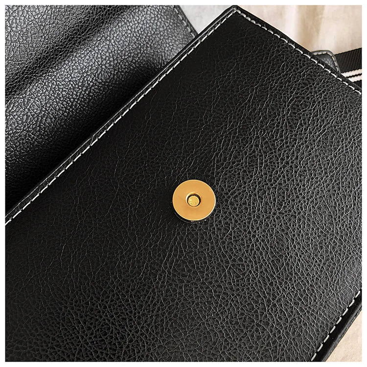 Damen Vintage PU Handtasche Neue Mode Umhängetasche Umhängetasche Kleine Quadratische Tasche Casual Täglichen Gebrauch – Detail 28