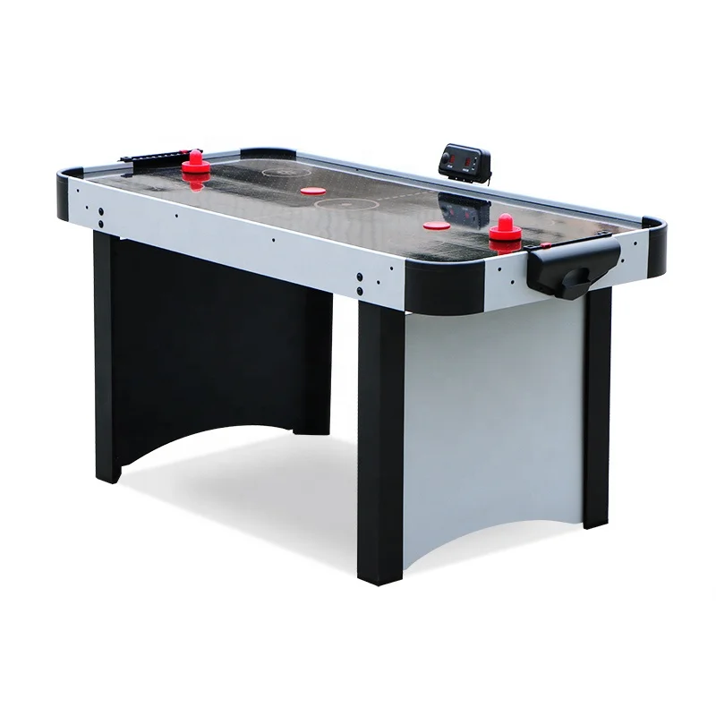 

Factory Supply 5ft air Powered Hockey Table Indoor Ice Hockey Game Table with Electronic Scorer