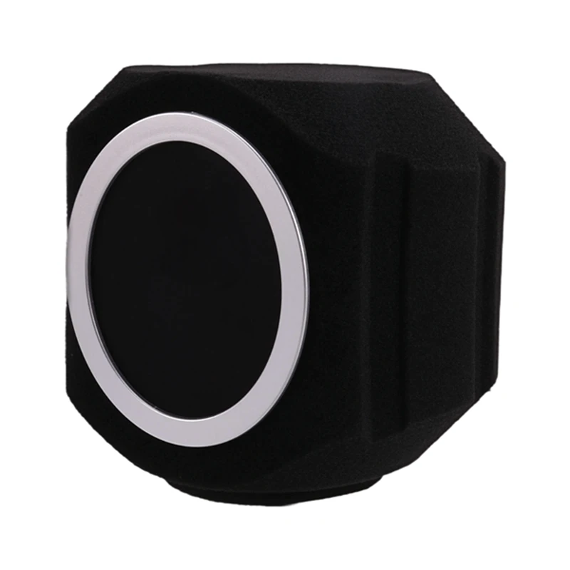

A39Q-C5 Universal Studio Mic Screen Live Recording Microphone Anti-Interference Noise Reduction Wind Screen