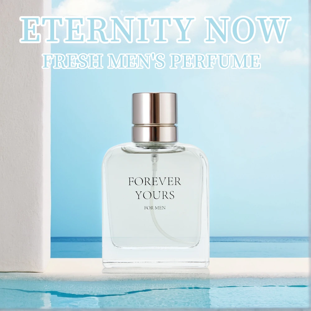 FOREVER YOURS-Perfume de larga duración para hombre, Perfume EDP de 3,4 onzas, Eau de Parfum, paquete de 1