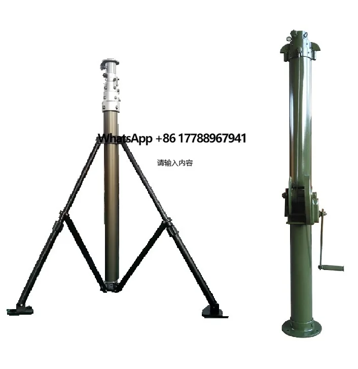 

5 m 7 m 10 m wind anemometer aerial photography tripod telescopic mechanical mast